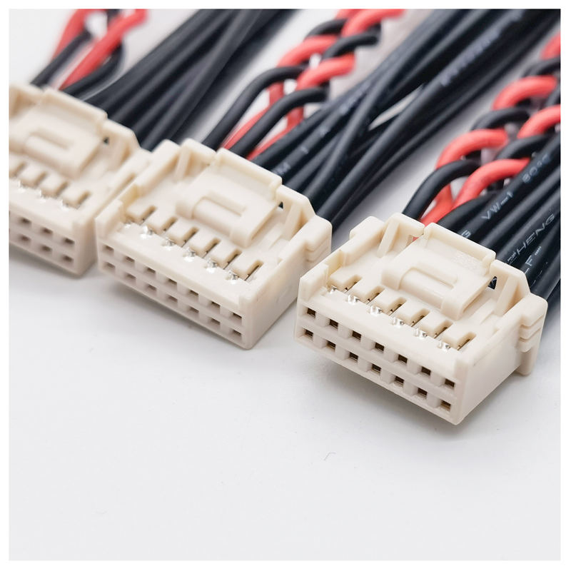 Molex Terminal Line 501646-1400 Двоен ред сбруя проводник 2.0 мм робот ролка четка конектор на двигателя Кабел Персонализиране