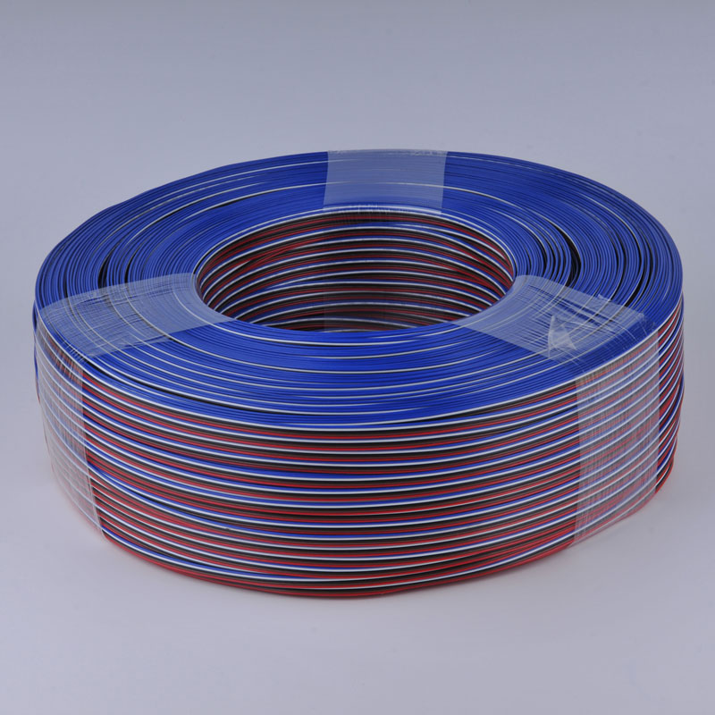 Фабрика продава навити 1007#24 двойни паралелни кабели Персонализиран меден меден проводник Направи си електронен тел 10 цвята може да избере