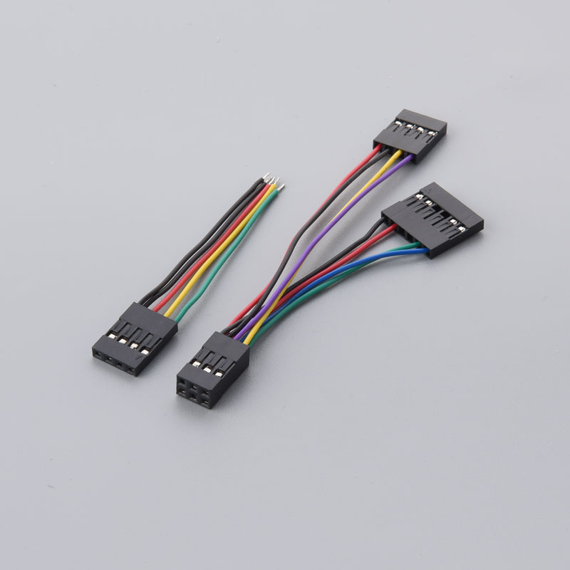 MX2.54mm Pitch 50579408 Линия женски 4p джъмпер кабел за PCB конектор 3D принтер Електрически двойно паралелно окабеляване на едро